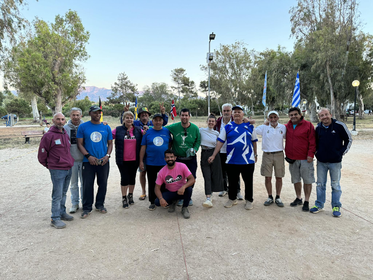 Petanque committee of the club Chania Petanque Club in Crete, Greece - Chania - Greece