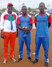 Petanque committee of the club CLUB DE PÉTANQUE WENDYIDA OUAGA - Ouagadougou - Burkina Faso