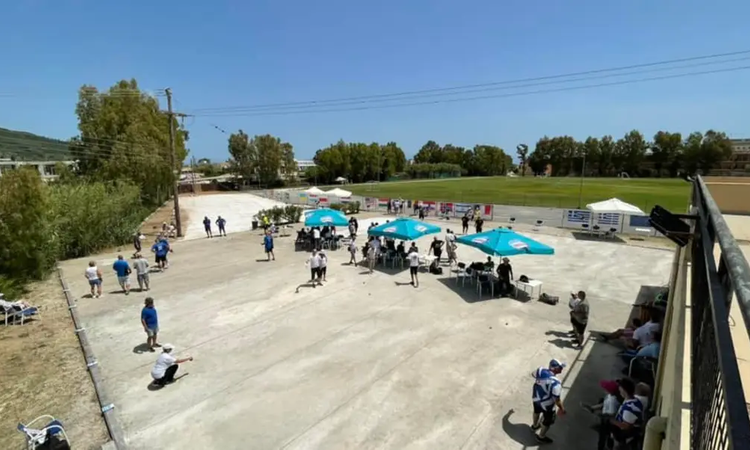 court photo of the club Attica petanque Club located in Athens - Greece