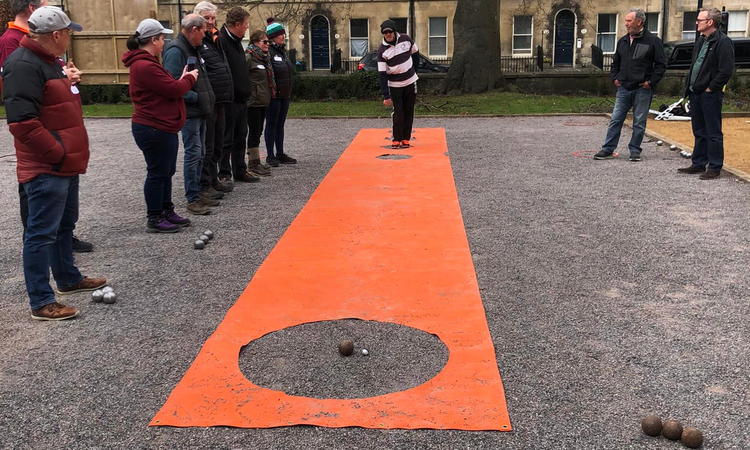 court photo of the club Bath Grand Cru Pétanque Club located in Bath - United Kingdom