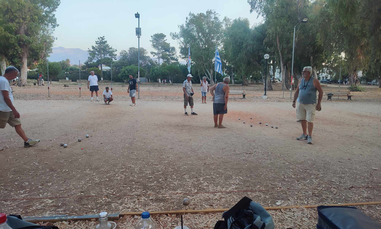 court photo of the club Chania Petanque Club in Crete, Greece located in Chania - Greece