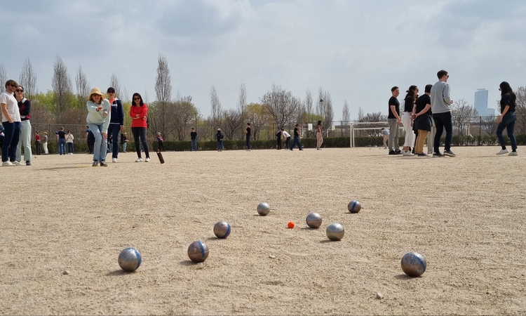 court photo of the club Hangang Club Pétanque & Fun located in Seoul - South Korea