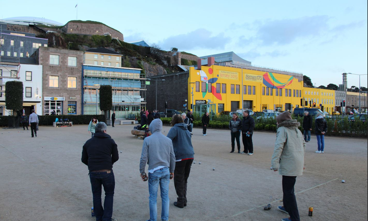 court photo of the club Liberation Petanque Club located in Saint Helier - Jersey