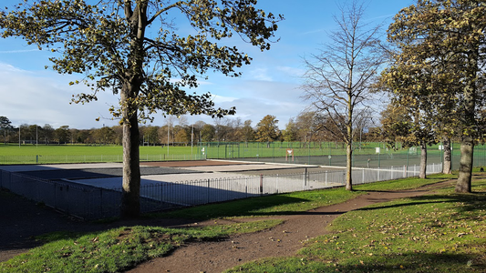 Petanque court of the club Inverleith Petanque Club - Edinburgh - United Kingdom