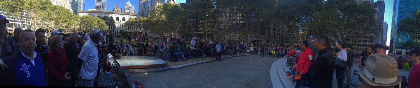 Petanque court of the club La Boule New Yorkaise - New York City - United States