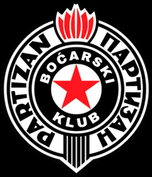 Logo of the club Partizan Petanque in Belgrade - Serbia